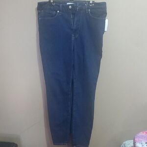 Good American Dark Wash Denim Jeans Size 14-18